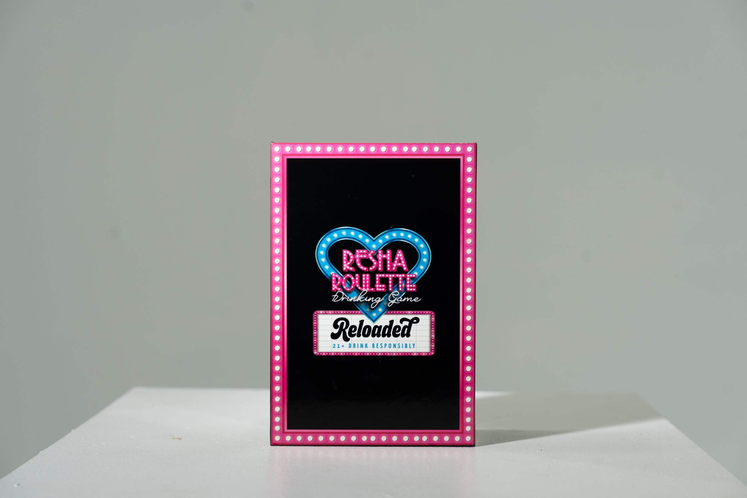 Caresha Please Resha Roulette spinner wheel in action for thrilling party moments