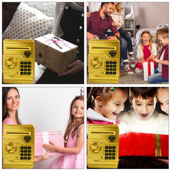 Cargooy Mini ATM Piggy Bank compact design fits desks and shelves.