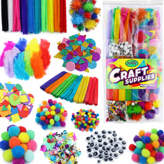 Carl & Kay arts and crafts kit setup sparks creative play for kids