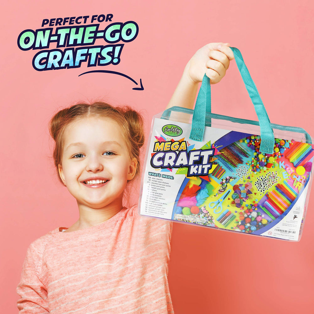 Carl & Kay glitter glue pens add sparkle to kids art projects