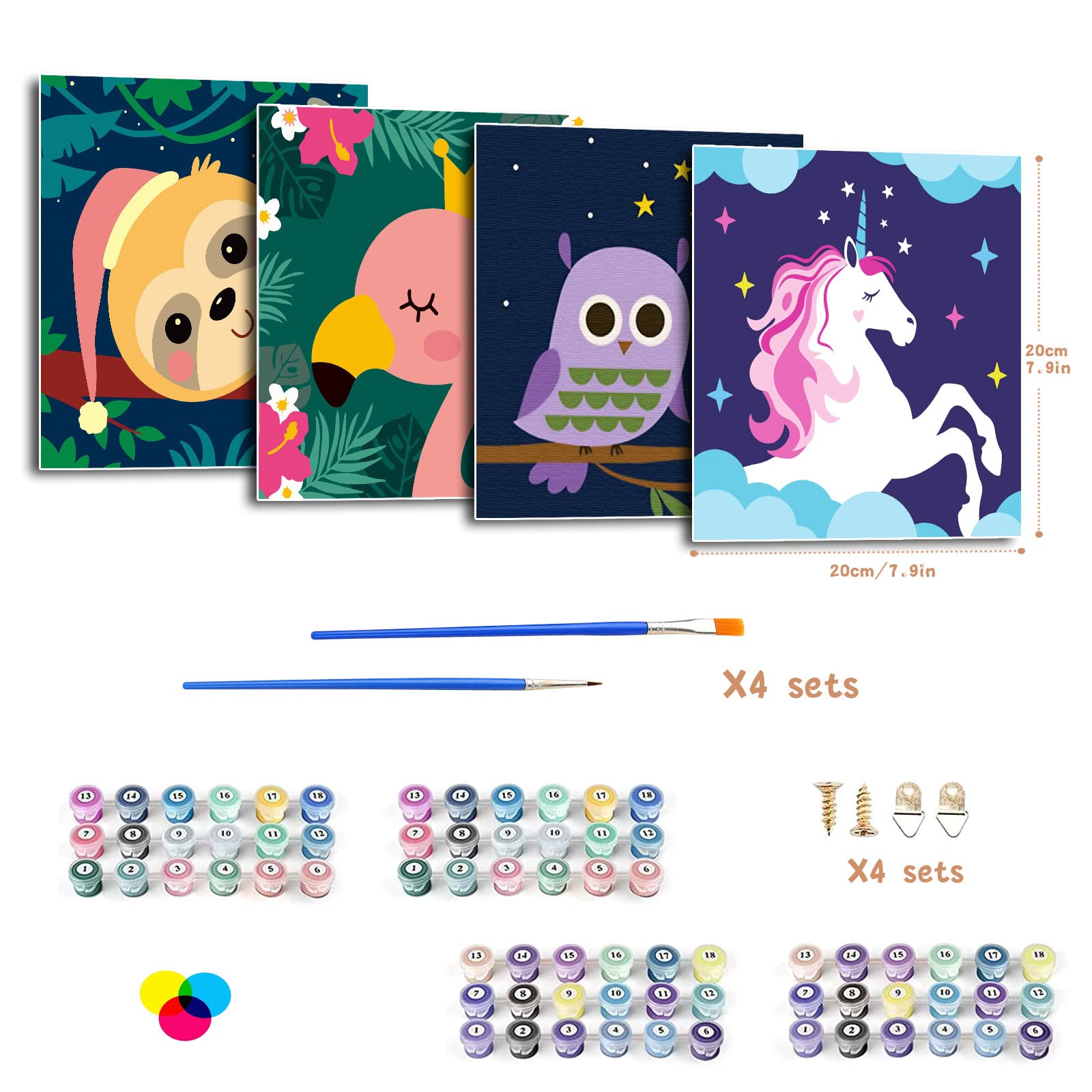 CarlonLin four-pack kit offers a convenient, screen-free activity for family bonding