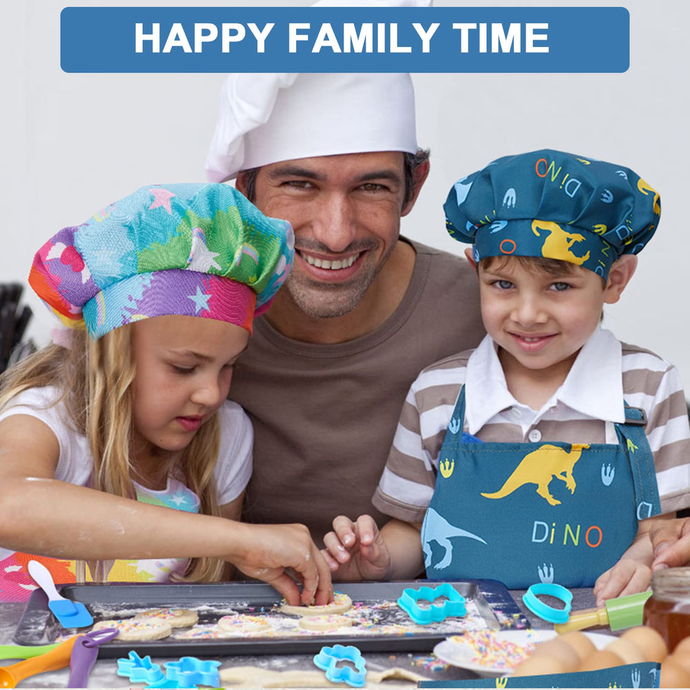 Carolart apron and chef hat complete the authentic role play look