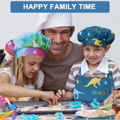 Carolart apron and chef hat complete the authentic role play look