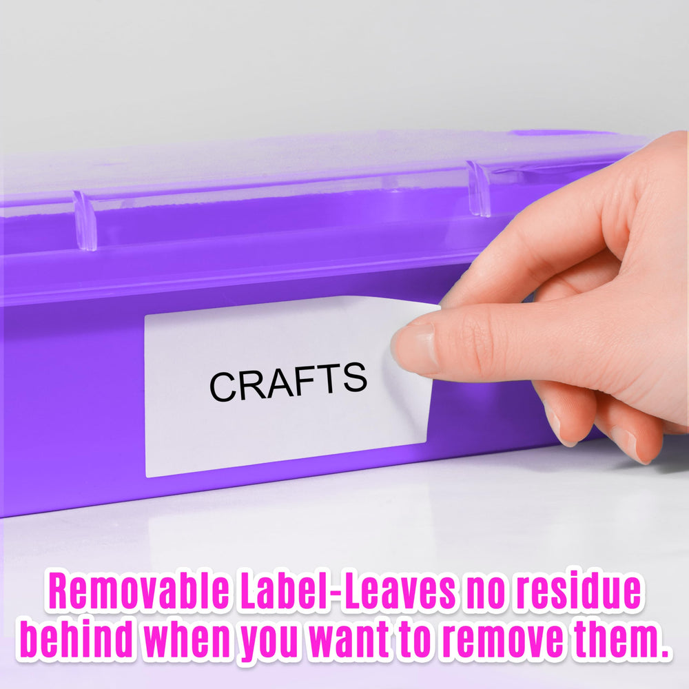 Easy-clean surface of Carolart bins with mild soap