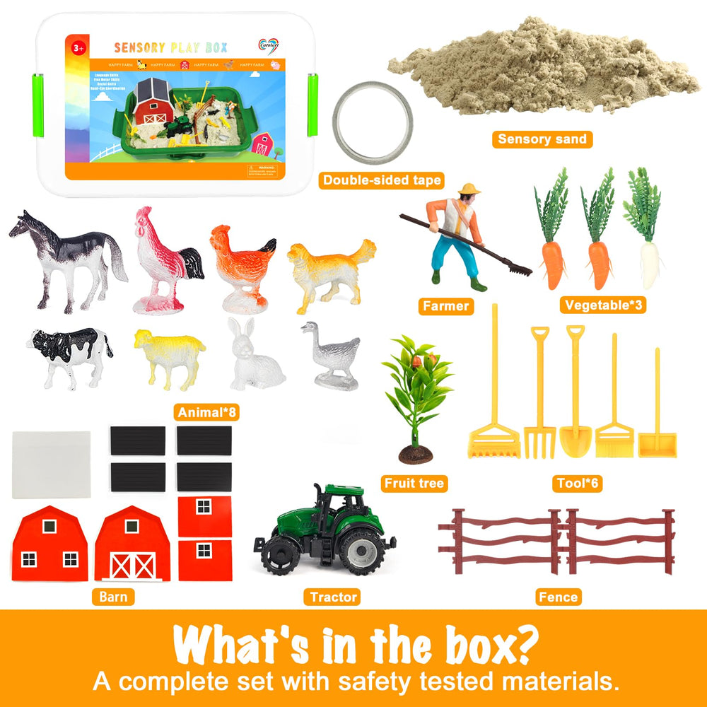Carolart Tractor adds action and role-play, encouraging hand-eye coordination.
