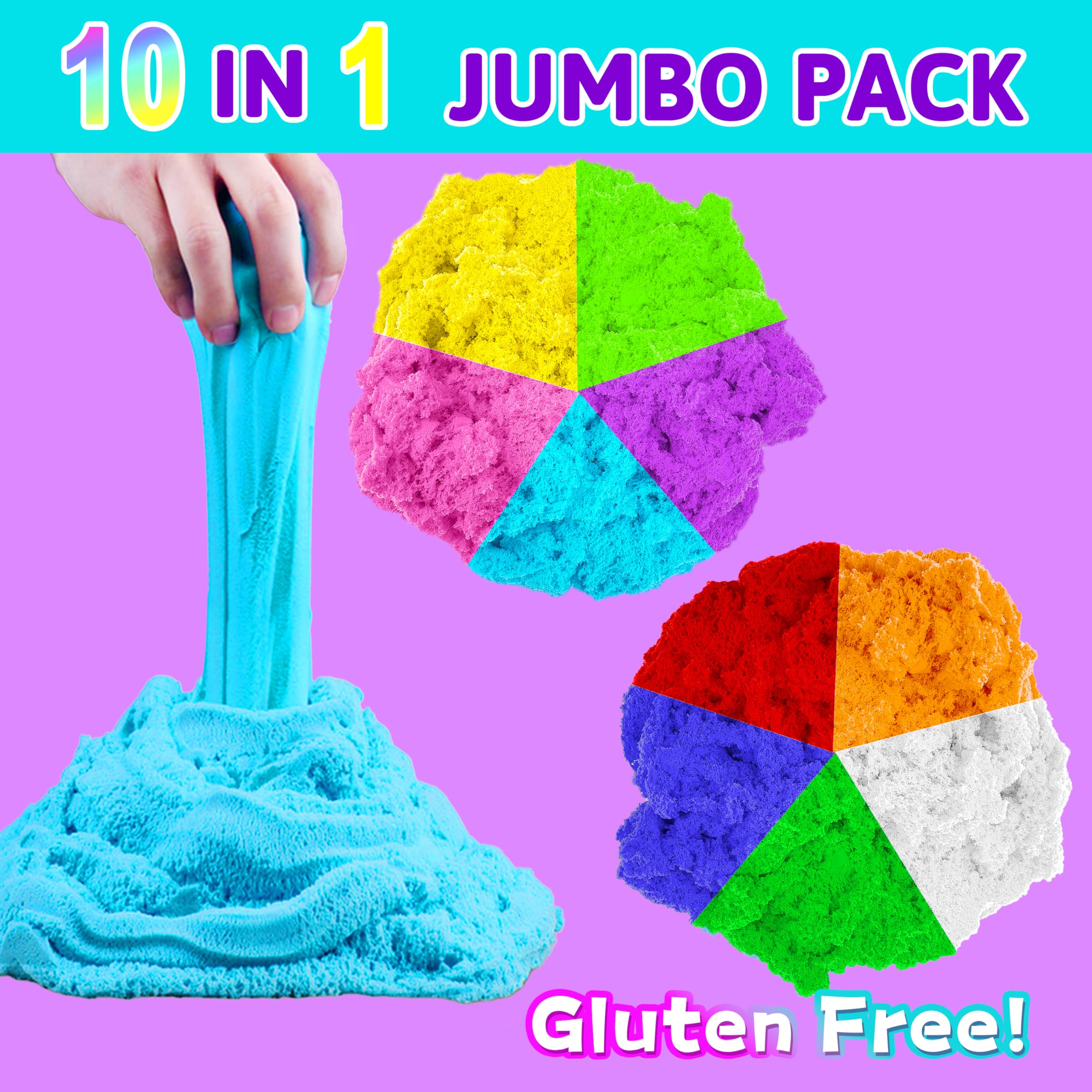Carolart mix-and-create color sand for endless pretend play and crafts