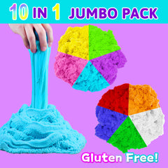 Carolart mix-and-create color sand for endless pretend play and crafts