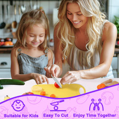 Carolart sandwich cutters and crinkle cutter support playful food shaping.