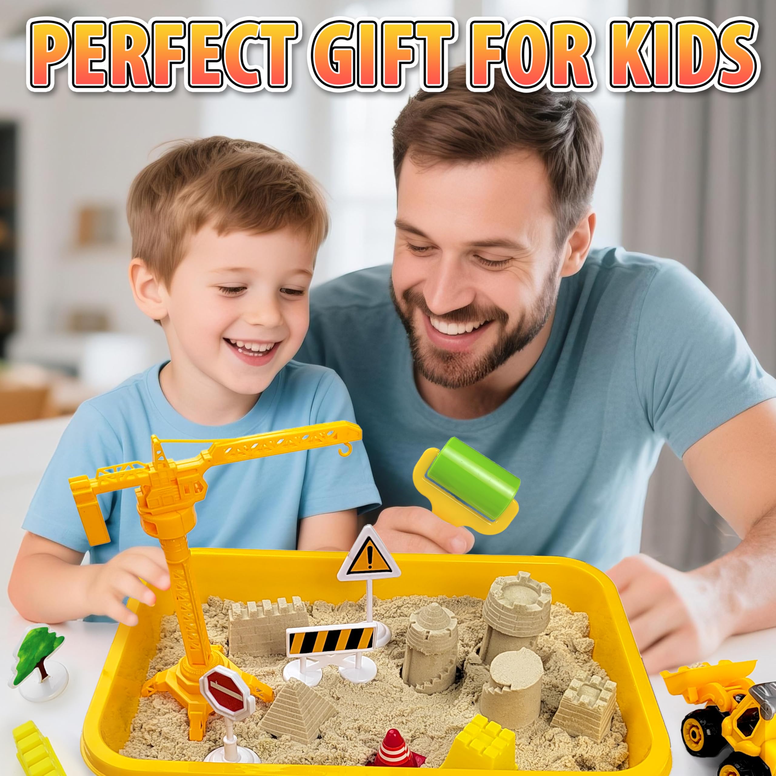 Carolart storage box helps keep pieces organized and cleanup quick