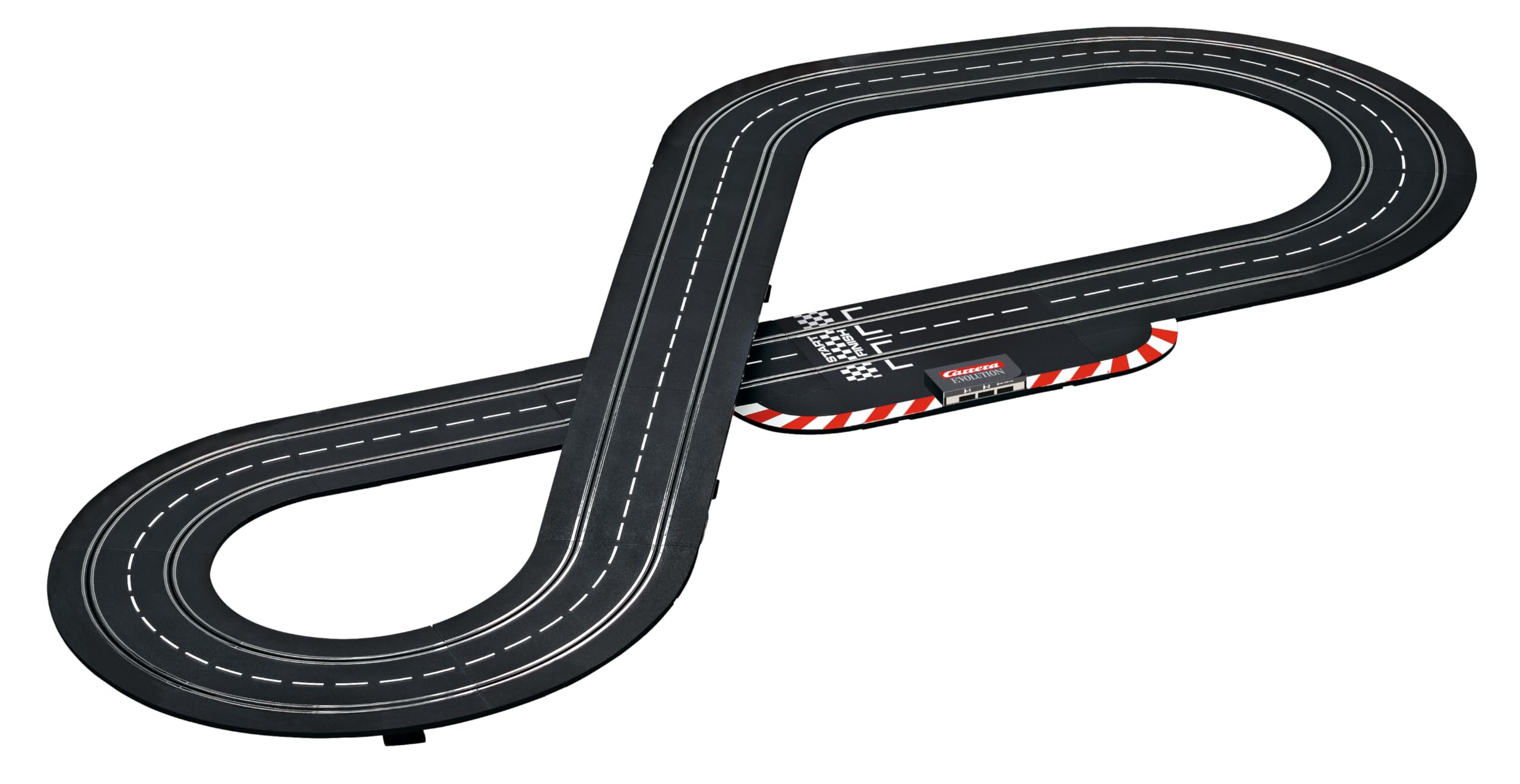 Carrera Evolution NASCAR Darlington Showdown 1:32 cars ready for action.