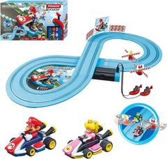 Carrera First Mario Kart track spinners provide exciting head-to-head racing action.