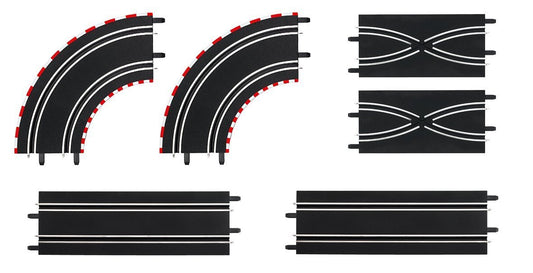 Carrera Go 61600 1/90 degree curve for tighter turns.