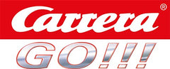 Carrera Go Mario slot car side view for precise cornering on tracks.