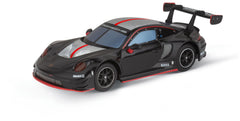 Carrera Hybrid AI support demonstrates smart race pacing for smoother competition.