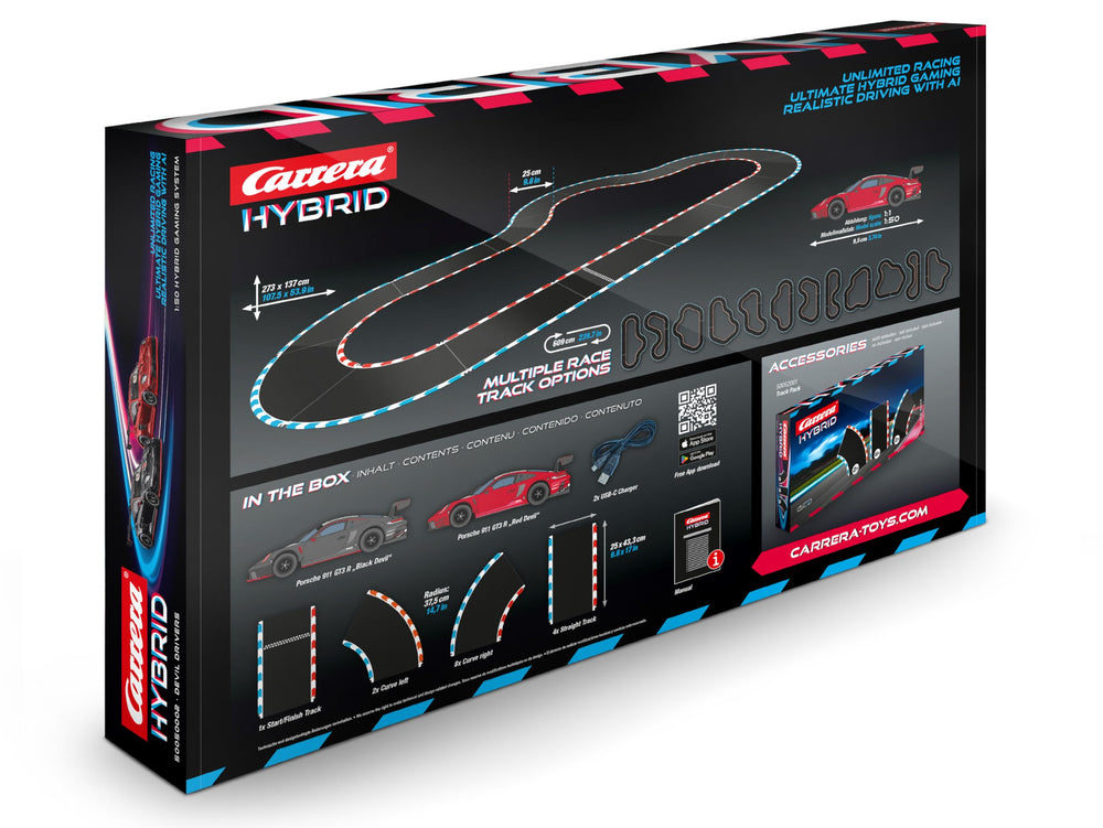 Carrera hybrid system in action delivers responsive power and smooth handling.