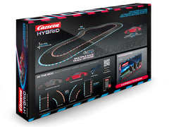 Carrera hybrid system in action delivers responsive power and smooth handling.