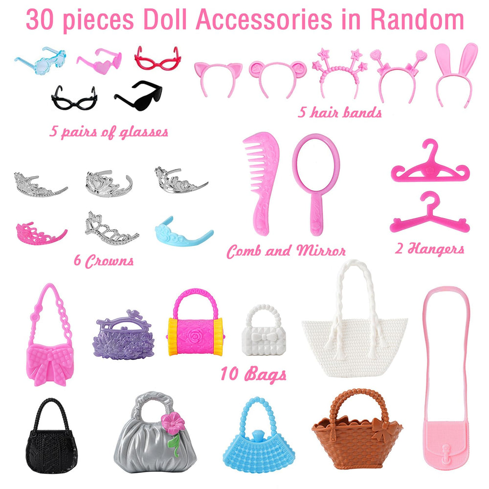 Carreuty doll glasses set to complete stylish 11.5-inch dolls