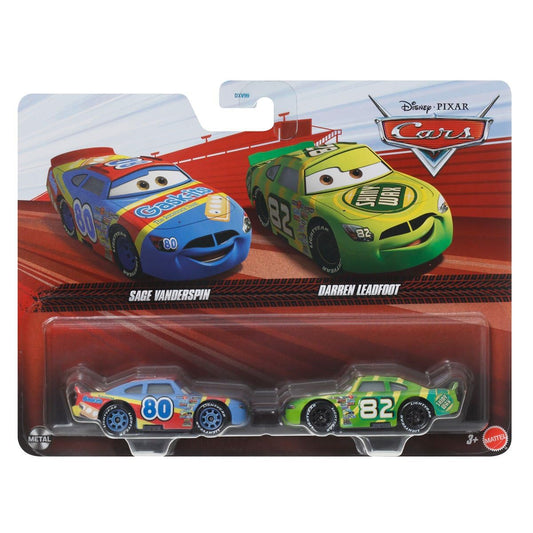 Disney Pixar Cars Shiny Wax 82 diecast car for imaginative racing.