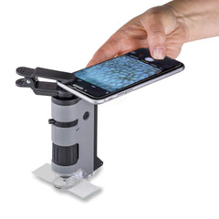 Carson MicroFlip LED and UV light illuminate specimens clearly