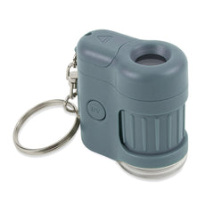 Carson MicroMini keychain design shown for portable magnification on the move