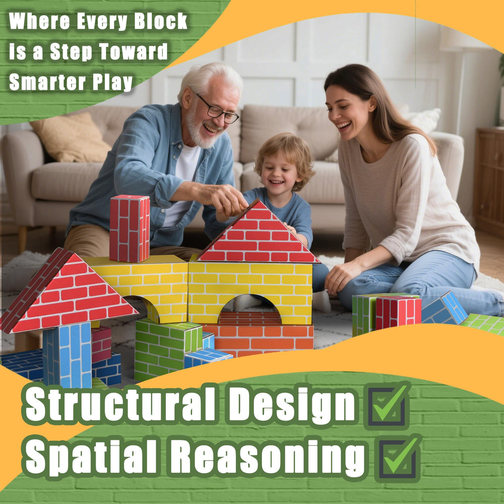 Cartboatoy blocks showcase colorful pieces ready for imaginative construction.