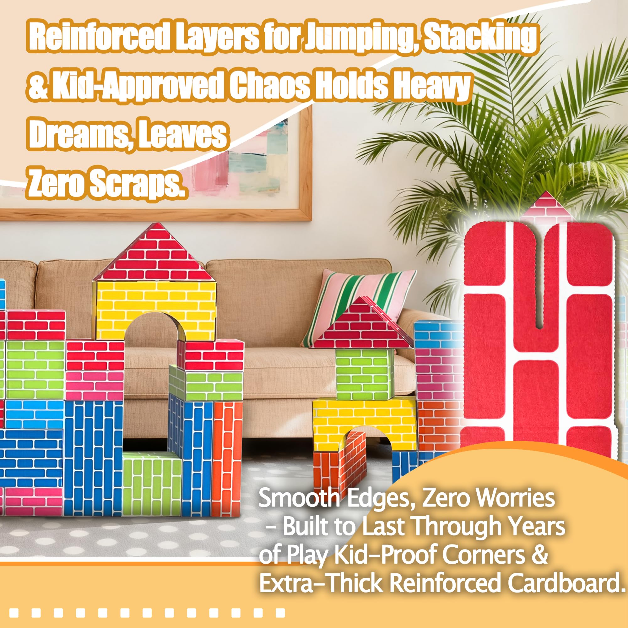 Cartboatoy colorful blocks inspire imaginative constructions and storytelling
