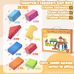 Cartboatoy heavy-duty cardboard ensures durable, long-lasting play sessions