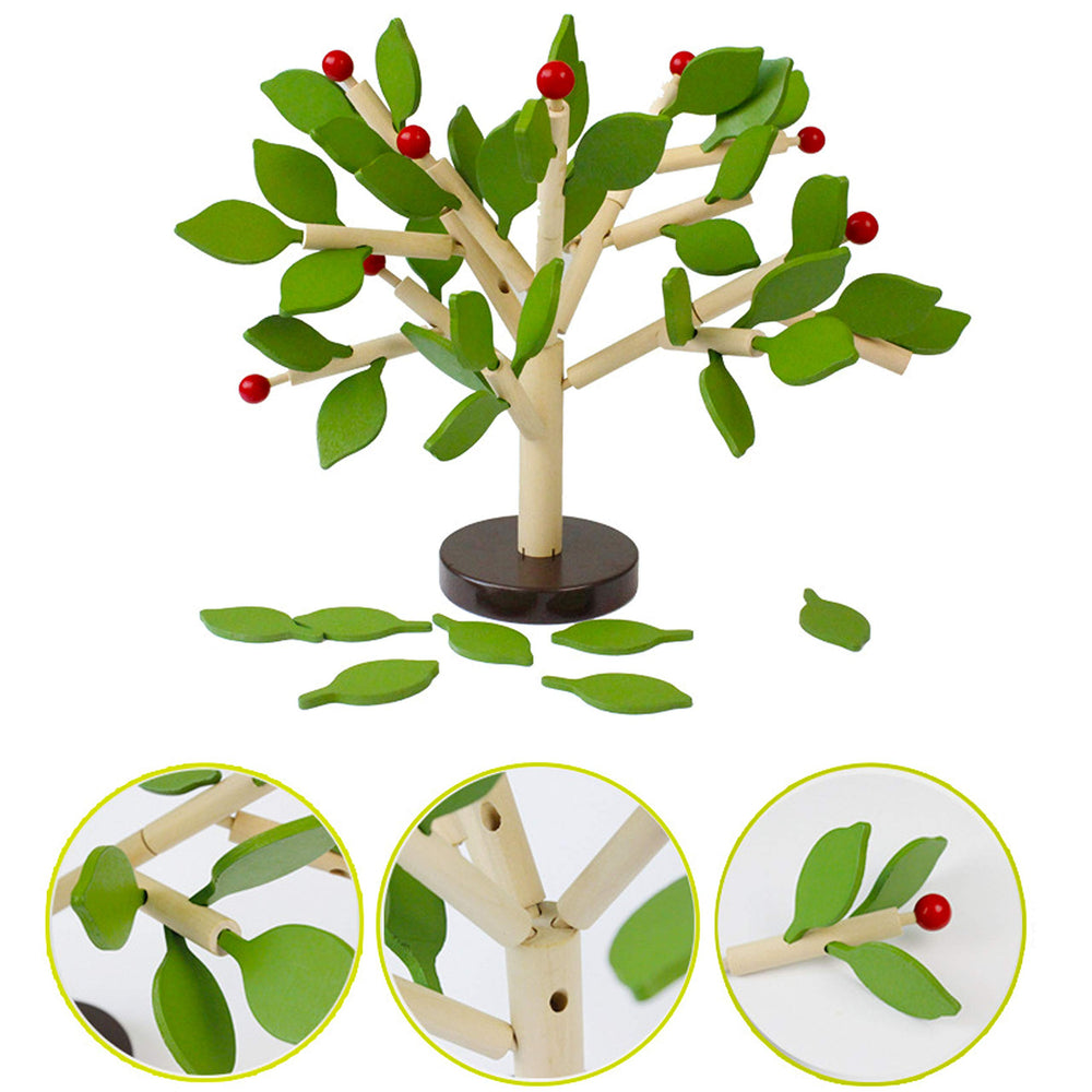 Carykon tree decor blocks for a playful office desk or shelf