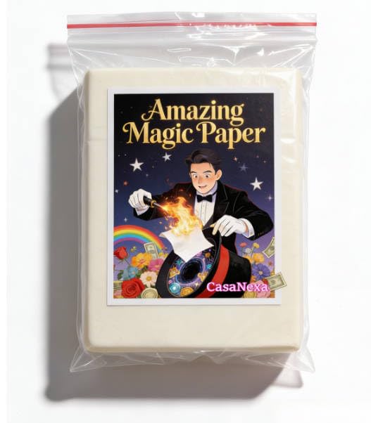 CasaNexa Magic Paper dazzles on stage with a bright dazzling effect for tricks