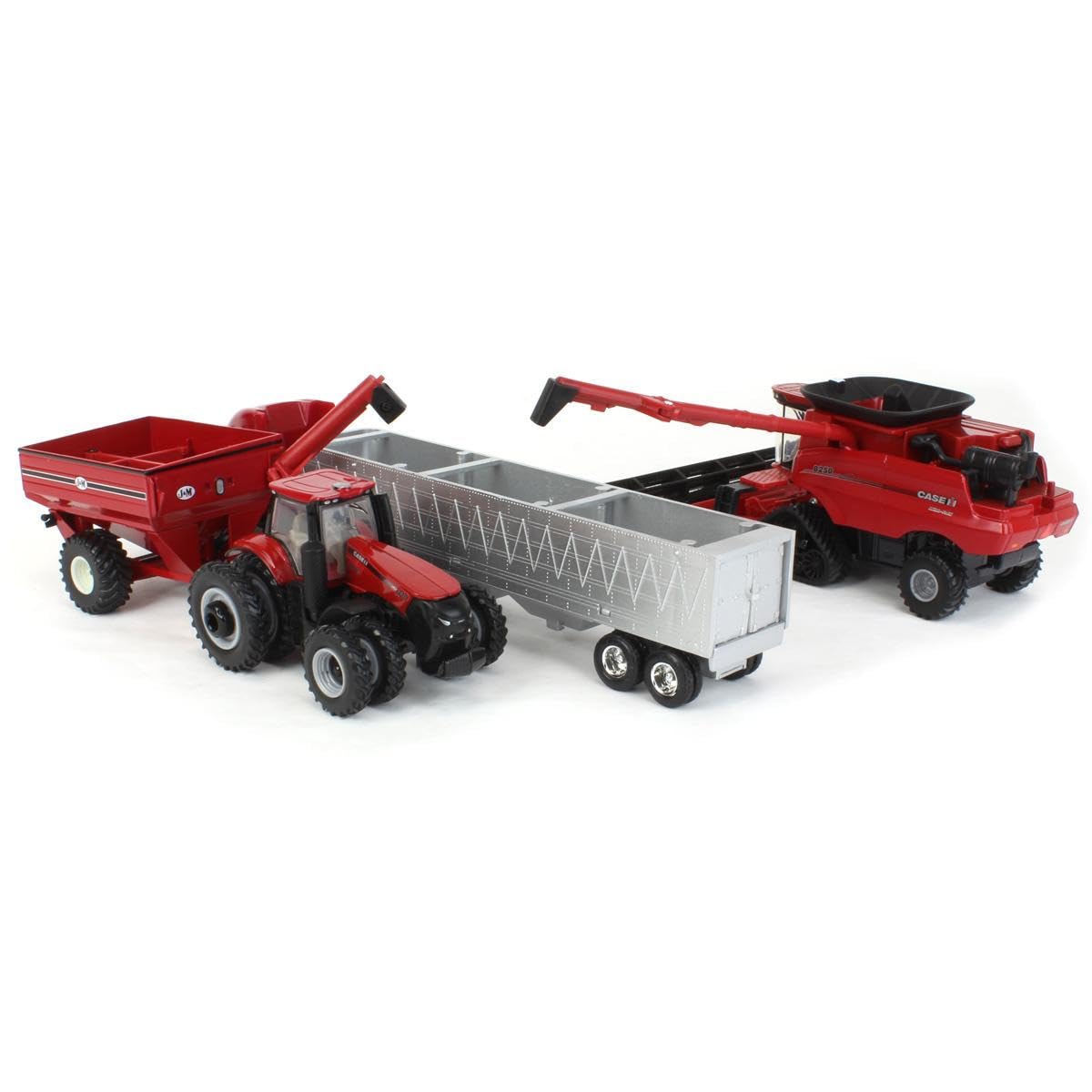 Case IH 8250 diecast body with wheels for durable display.