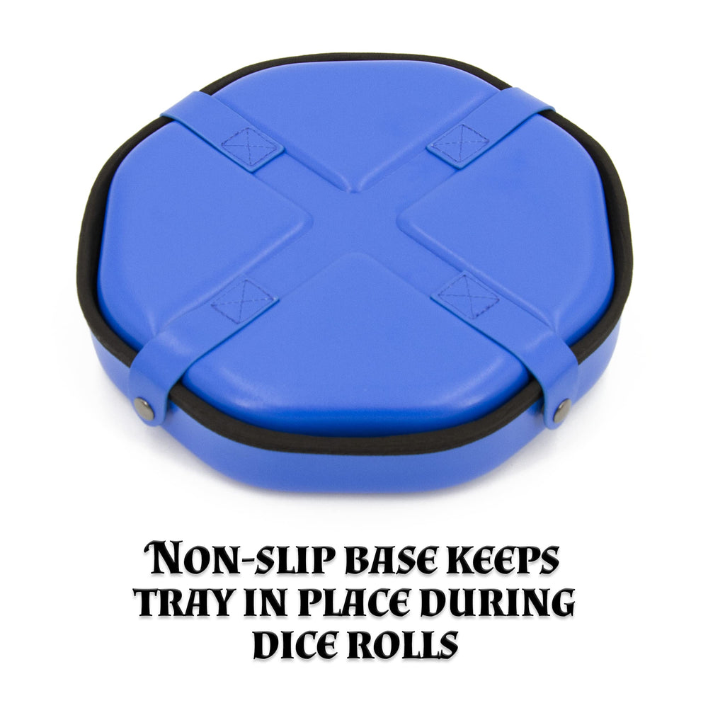 CASEMATIX dice arena spans 6.5 inches across for standard dice