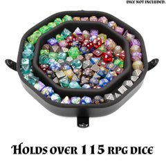 CASEMATIX dice tray dice-arena provides clear rolling area for standard dice