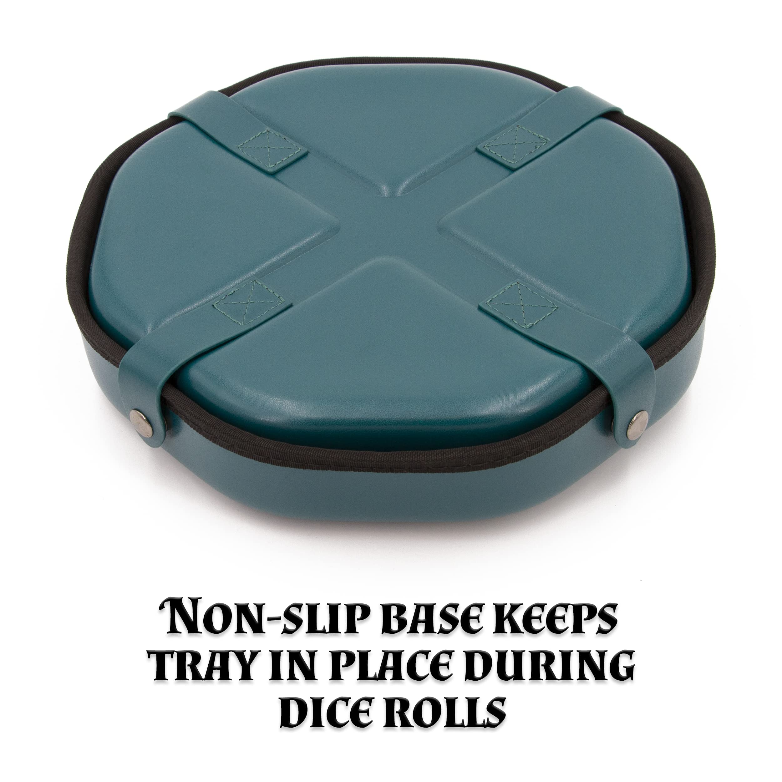CASEMATIX embossed sea monster design adds visual appeal while protecting dice.