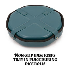 CASEMATIX embossed sea monster design adds visual appeal while protecting dice.