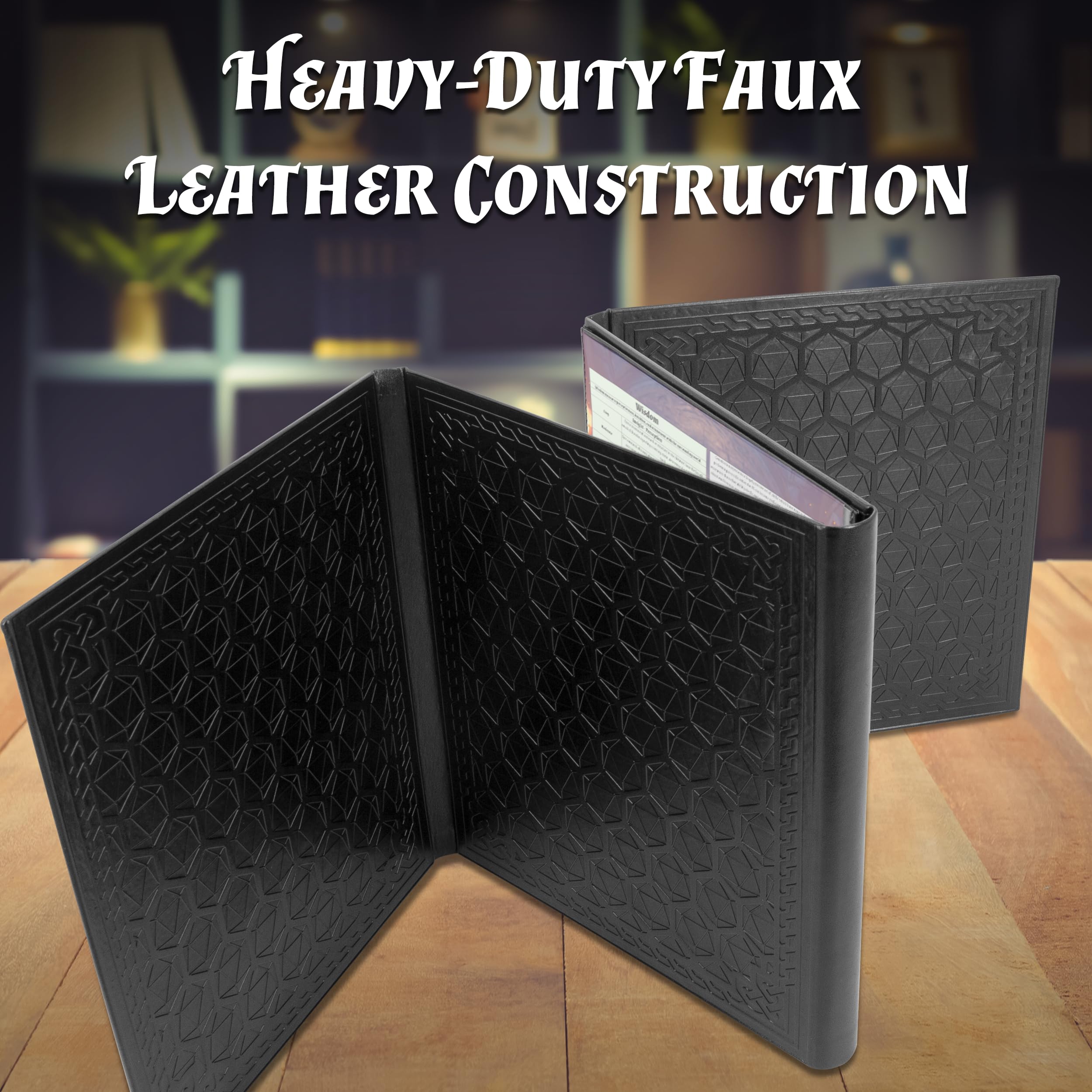 Casematix DM Screen blank inserts compatible for any TTRPG