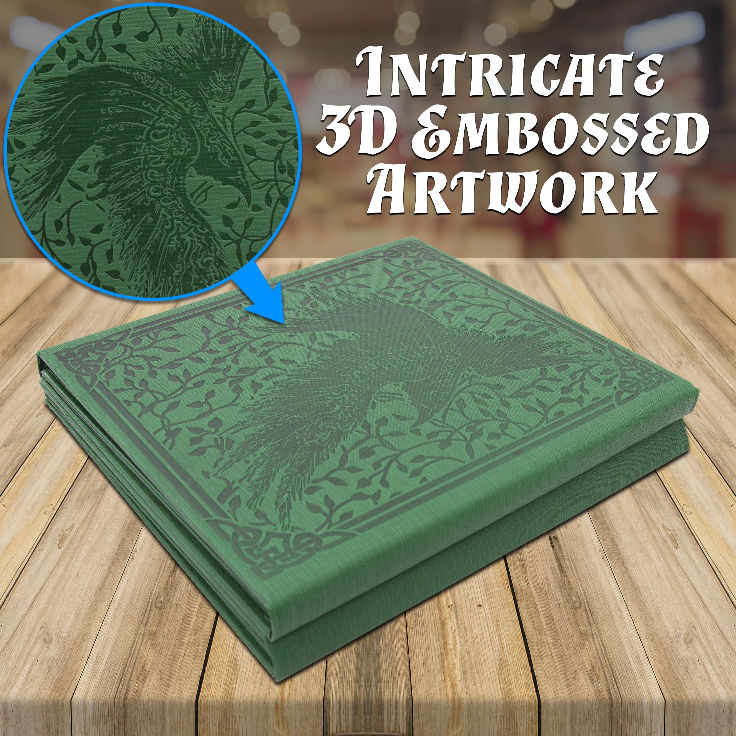 CASEMATIX DM Screen inserts not included, adaptable to any TTRPG.