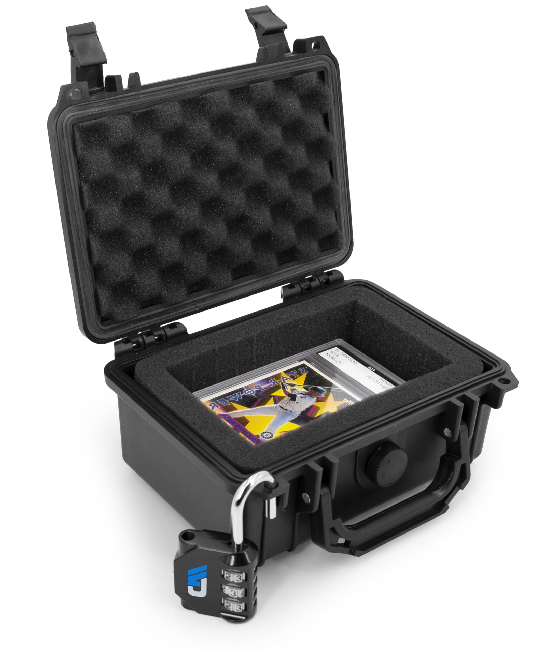 CASEMATIX graded card case exterior protects collectibles during travel