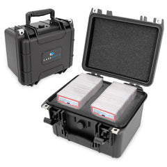 CASEMATIX graded card case with hard-shell exterior protects cards during transport