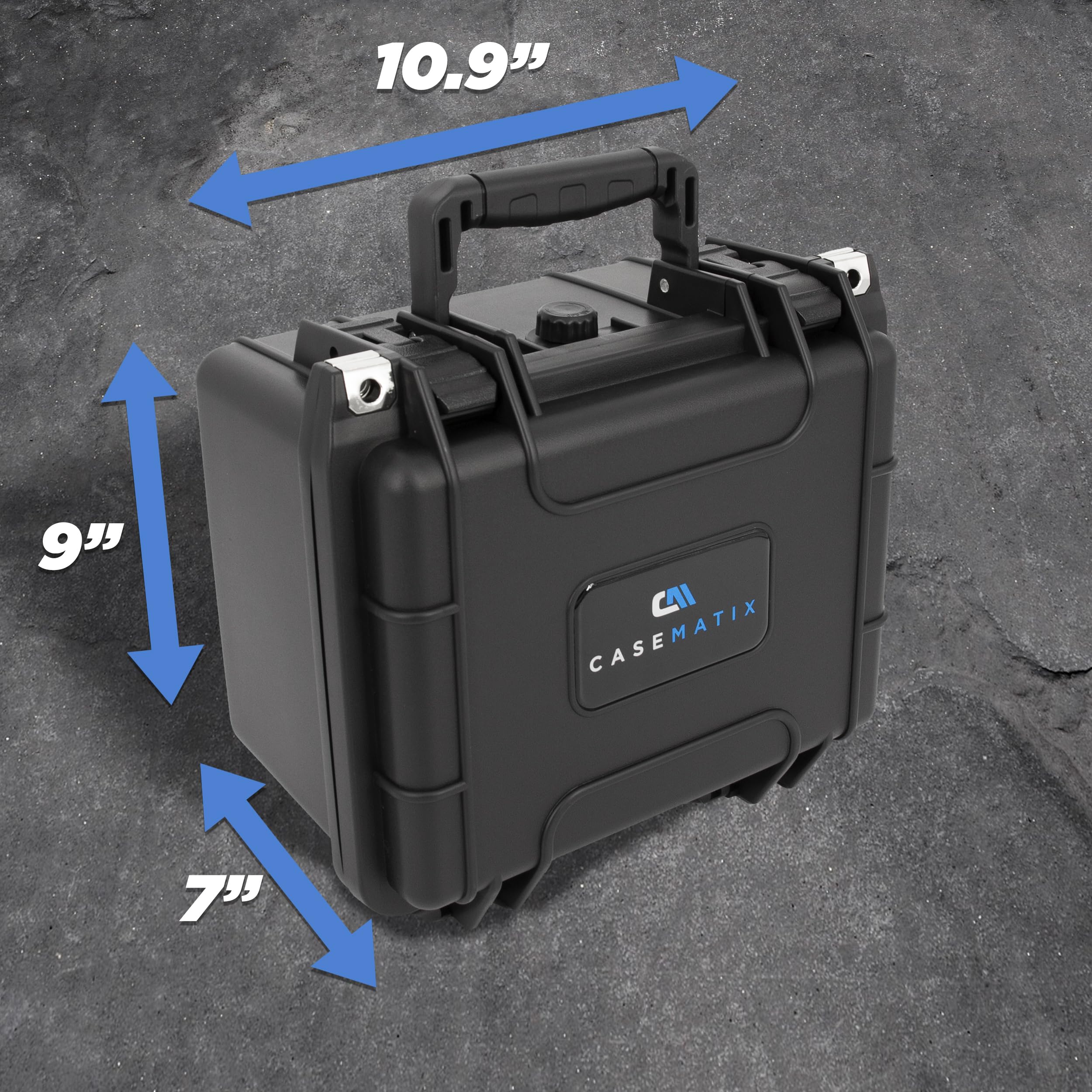 CASEMATIX graded card case padlock rings provide added security during shipping
