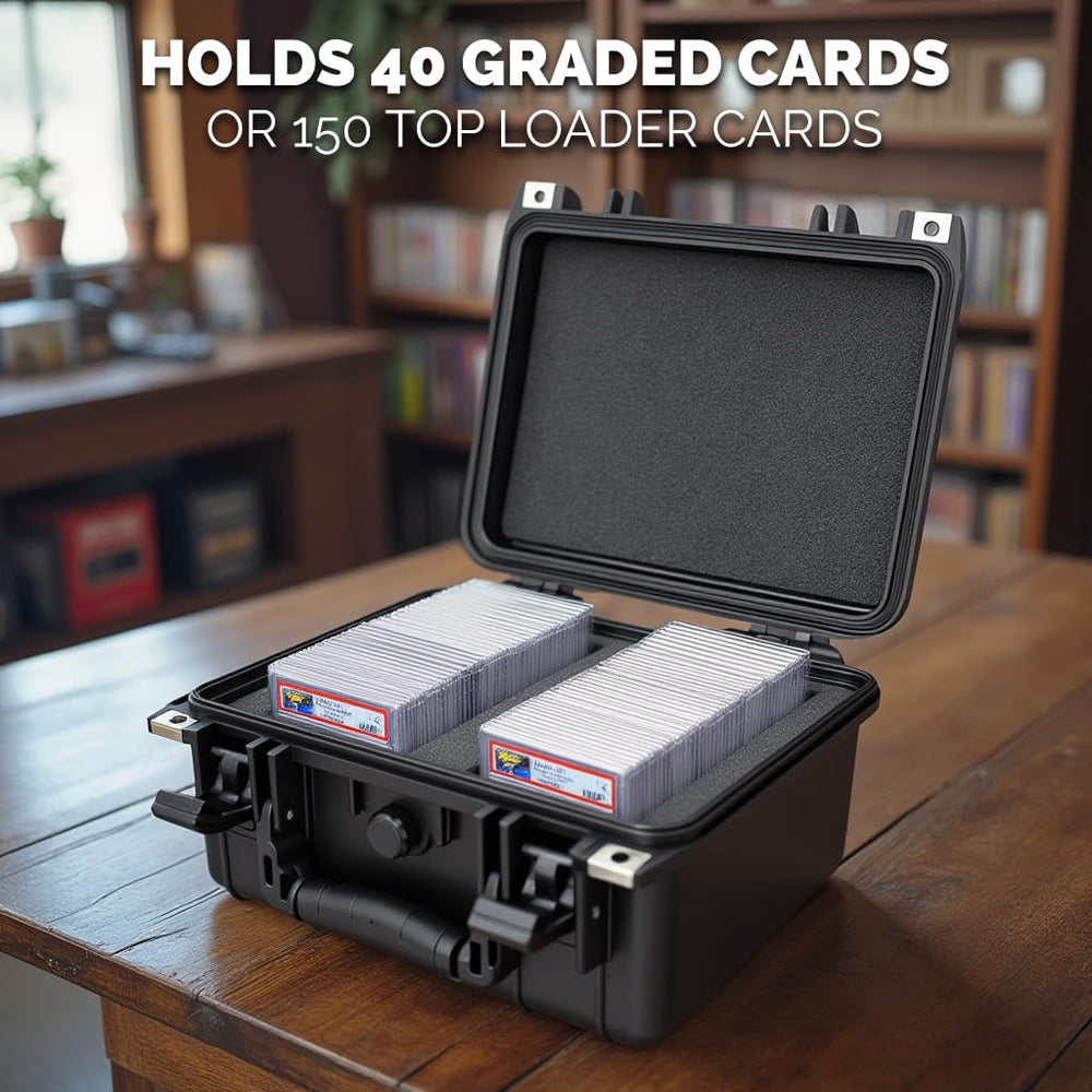 CASEMATIX graded card case slots for slabs keeps cards organized