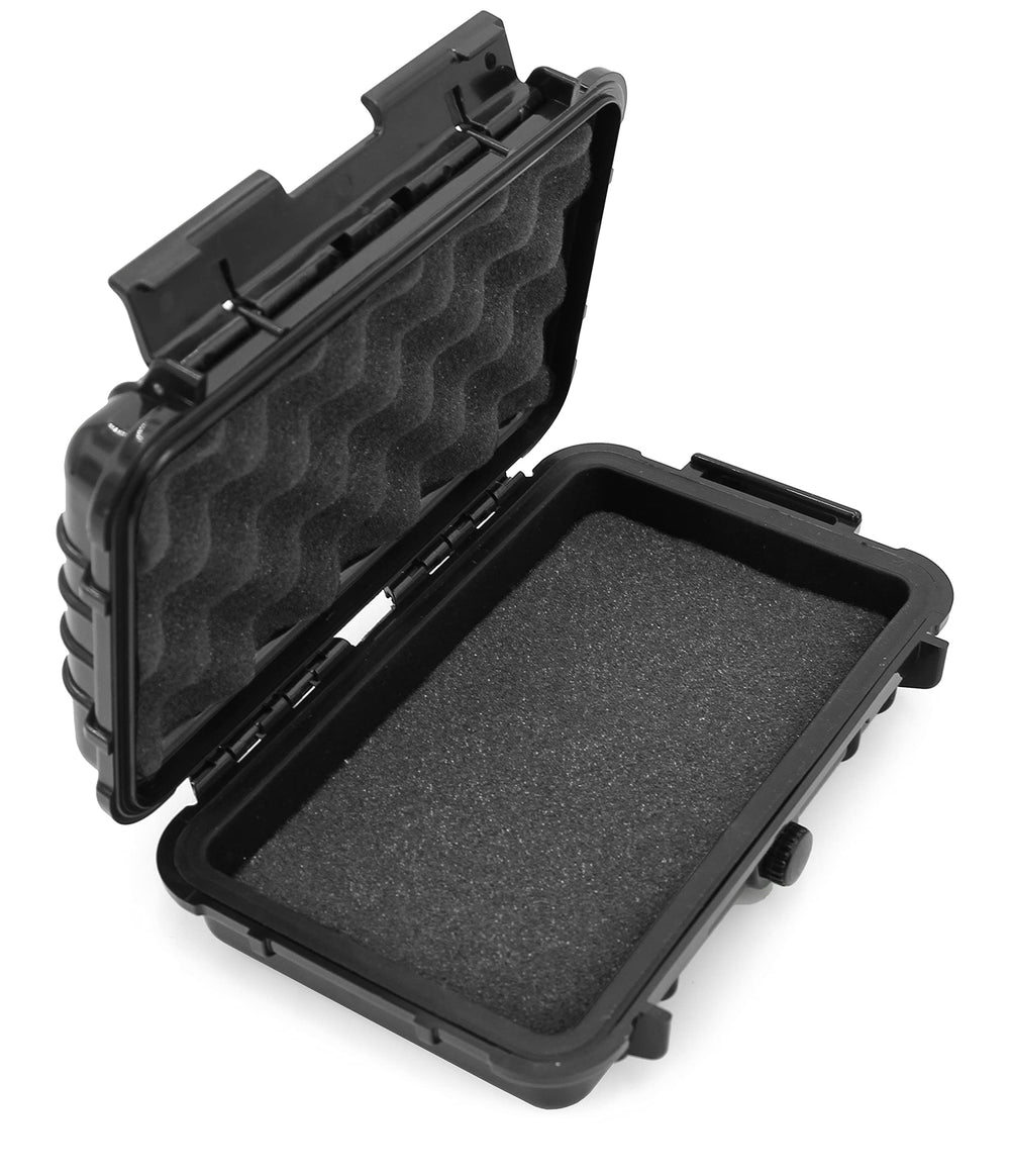 Casematix portable box fits in backpack for travel