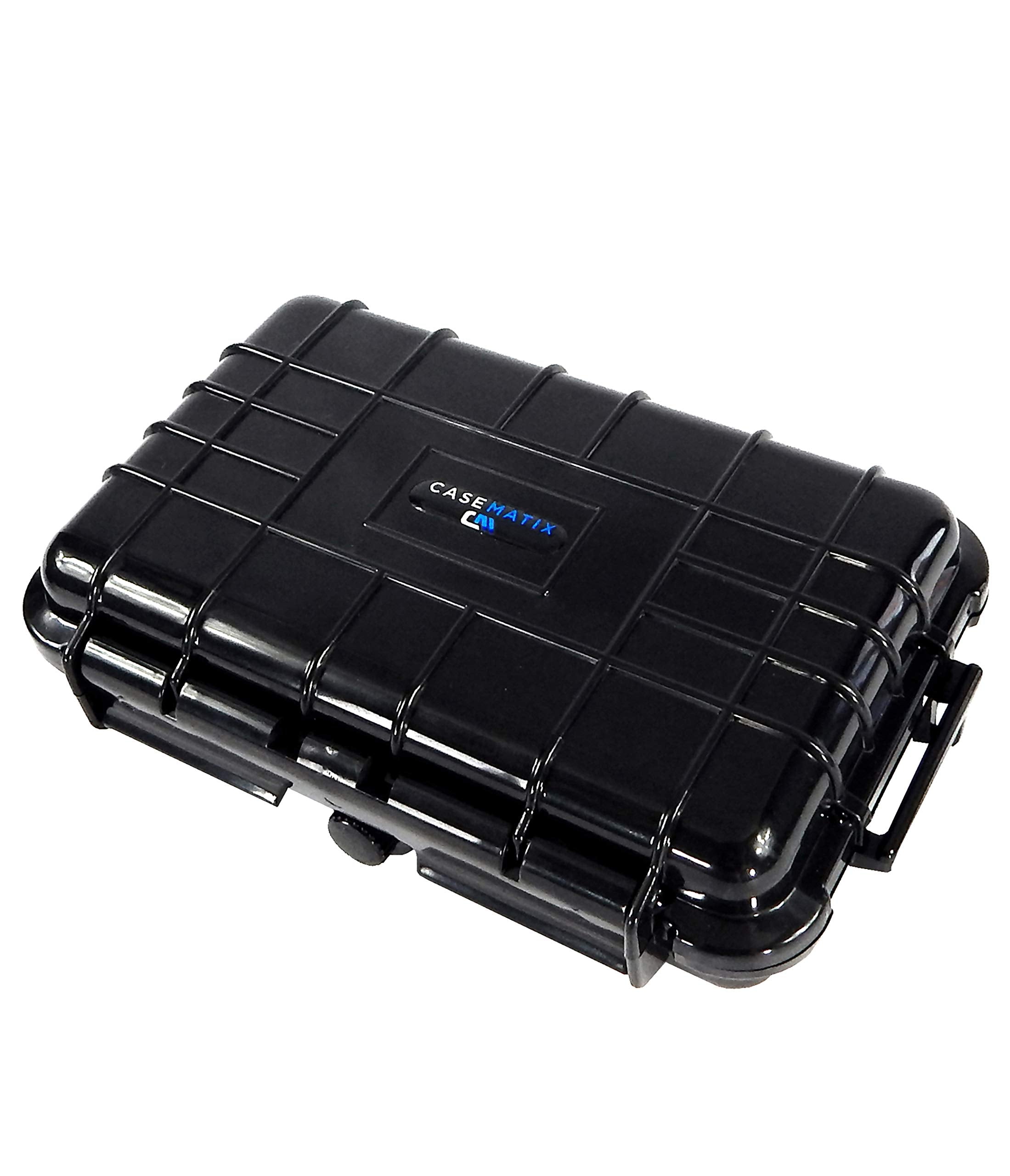 Casematix compact travel design fits backpack or luggage