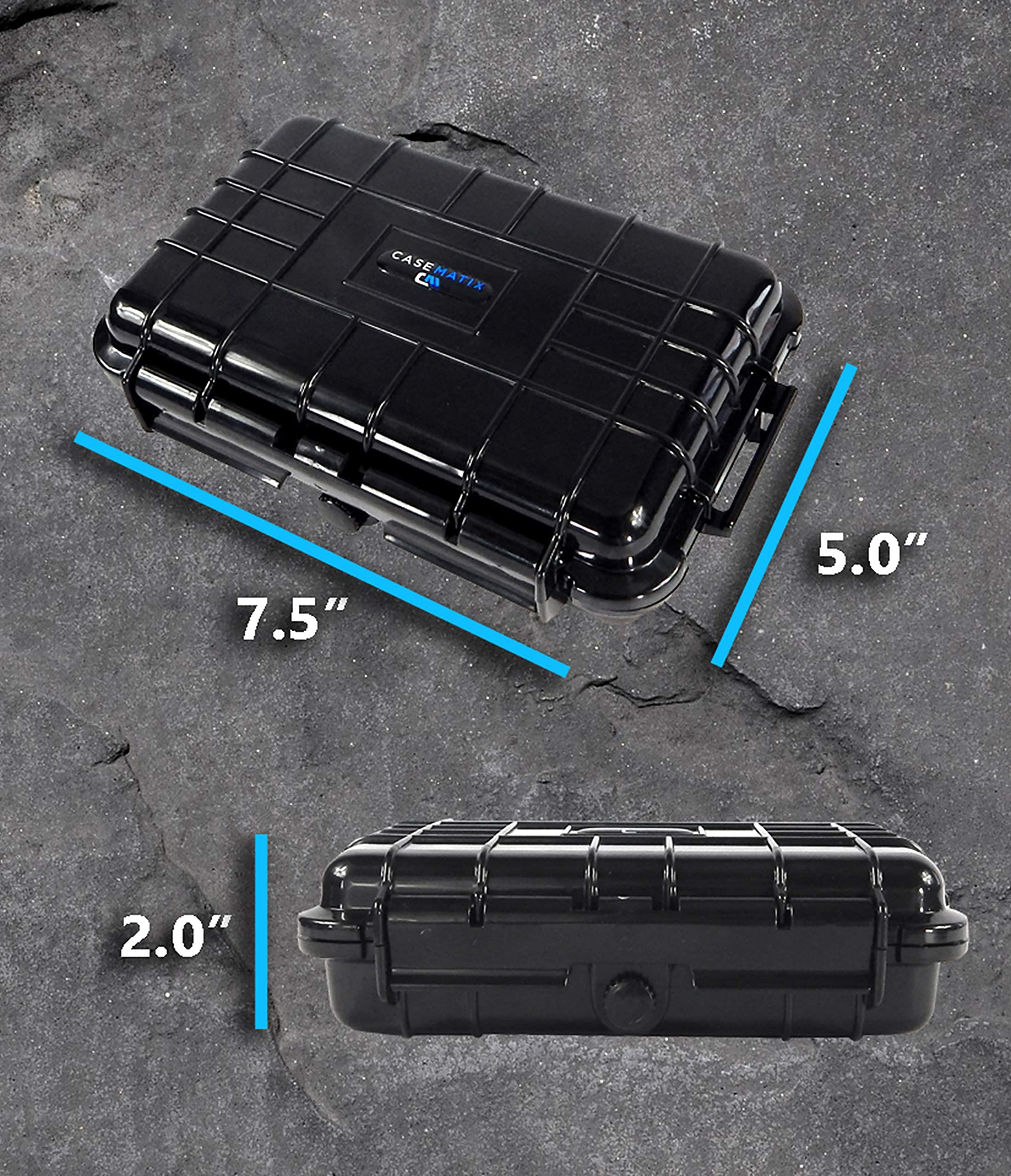 Casematix waterproof seal blocks moisture for safe storage