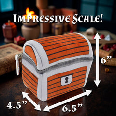 CASEMATIX Mimic Dice Chest stitching detail shows craftsmanship