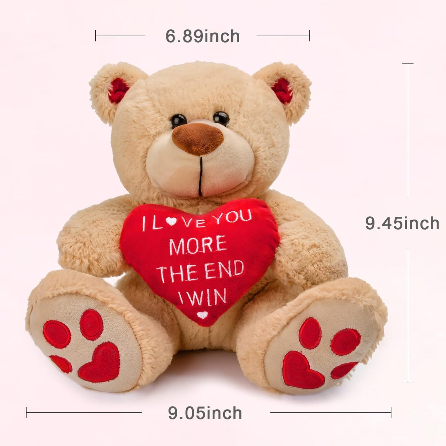 CaseTank 10-inch teddy bear decoration for desk or sofa.