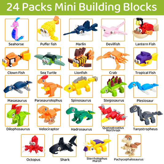 CASRRA dino miniblocks dinosaur-design-02 sparks storytelling and sequence-building
