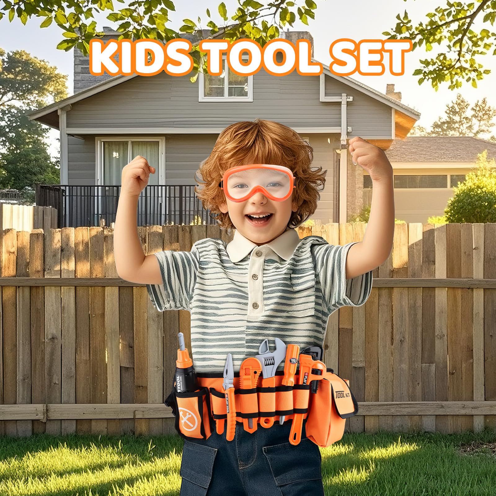 CASRRA adjustable wrench and pliers enhance fine motor skills during play.