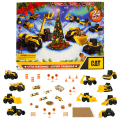 CAT Construction Advent Calendar box cover inviting holiday play for kids