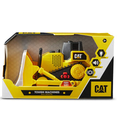 CAT Tough Machines Bulldozer—durable plastic build for play indoors or outdoors