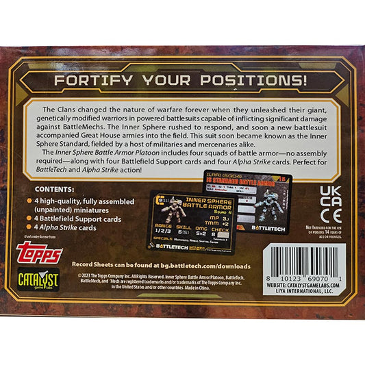 Catalyst Battletech: Battlefield Support cards enhance strategic options during matches.
